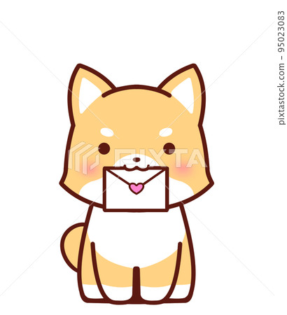 拿著情書的柴犬① 95023083