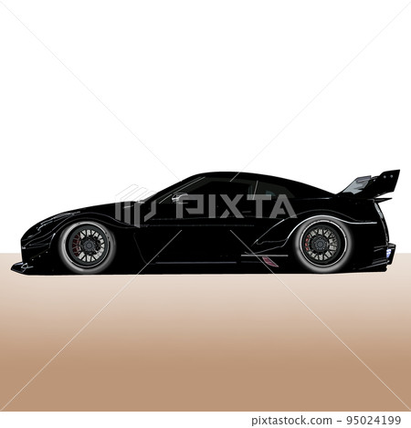 Sports car car illustration background 95024199