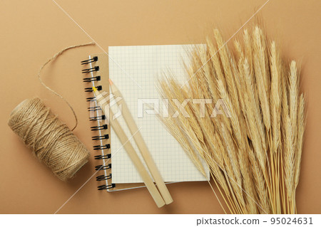 Concept or composition of Hygge with different accessories 95024631