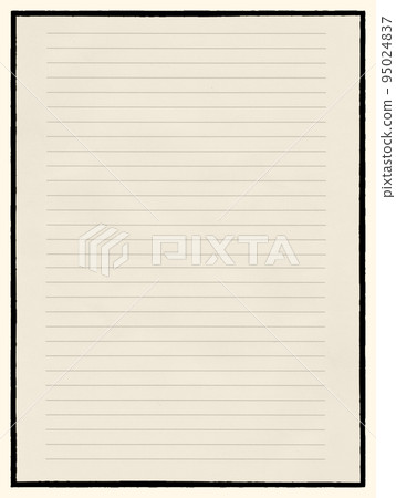 Empty vintage notebook paper background. Empty vintage notebook paper background. 95024837