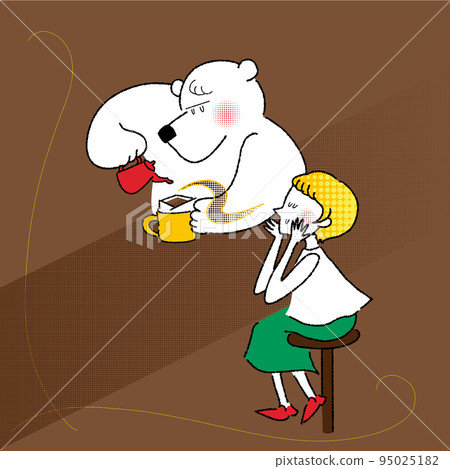 Polar bear coffee shop Polar bear coffee shop 95025182