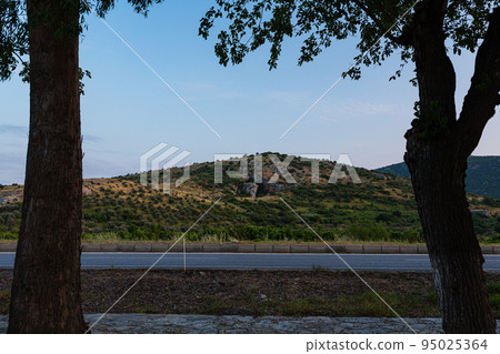 從塞爾丘克到土耳其以弗所途中的風景 95025364