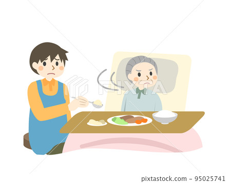 拒絕吃飯的老人援助 95025741