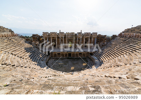 土耳其希拉波利斯棉花堡希拉波利斯遺址圓形劇場 95026989