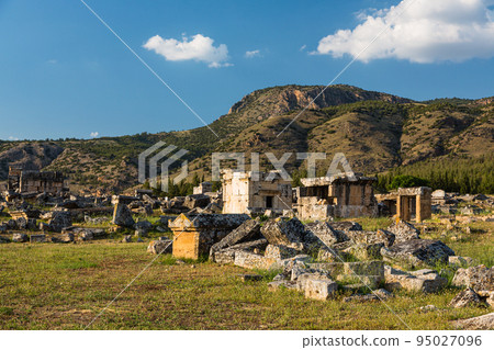 Necropolis, Hierapolis Ruins, Hierapolis, Pamukkale, Turkey 95027096