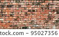 red brick wall pattern texture 95027356