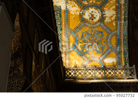 Inside the Hagia Sophia in the old city of Istanbul, Turkey Inside the Hagia Sophia in the old city of Istanbul, Turkey 95027732