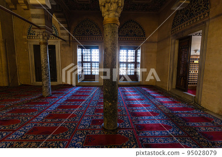 Inside the chapel of the Selimiye Mosque, a World Heritage Site in the old town of Edirne, Turkey 95028079