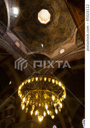 Inside the chapel of the Eski Mosque in the old town of Edirne, Turkey 95028112