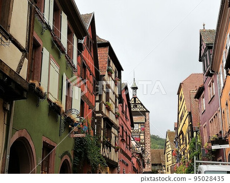 in the town of Riquewihr in the town of Riquewihr 95028435