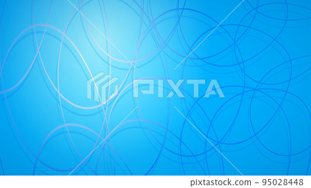 Abstract background of intersecting circles Abstract background of intersecting circles 95028448