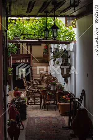 A restaurant in the old town of Amasya, Turkey A restaurant in the old town of Amasya, Turkey 95028873