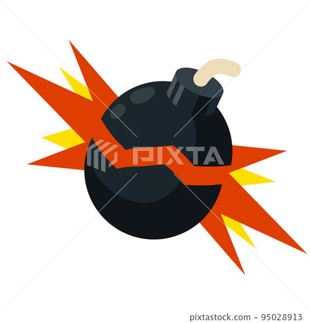 Flat black round bomb with rope wick Flat black round bomb with rope wick 95028913