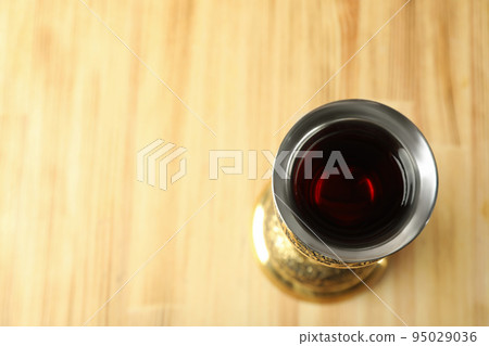 Concept or composition of Eucharist, space for text Concept or composition of Eucharist, space for text 95029036