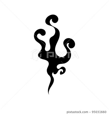 Smoke Vector Icon Design Illustration 95031660
