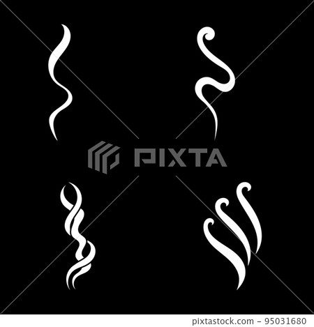 Smoke Vector Icon Design Illustration 95031680