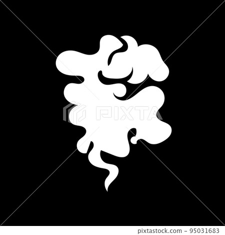 Smoke Vector Icon Design Illustration 95031683