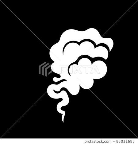 Smoke Vector Icon Design Illustration Smoke Vector Icon Design Illustration 95031693