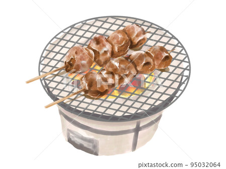 Watercolor yakitori _ liver 01 _ 3 95032064