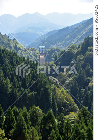 上市川二號壩（富山縣上市町） 95032425