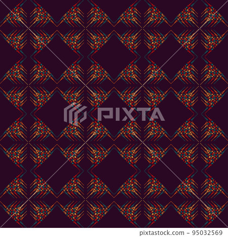 Abstract seamless pattern design 95032569