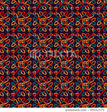 Abstract symbol seamless design 95032575