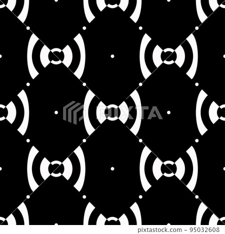 seamless background. abstract black and white. male pattern. vector seamless background. abstract black and white. male pattern. vector 95032608