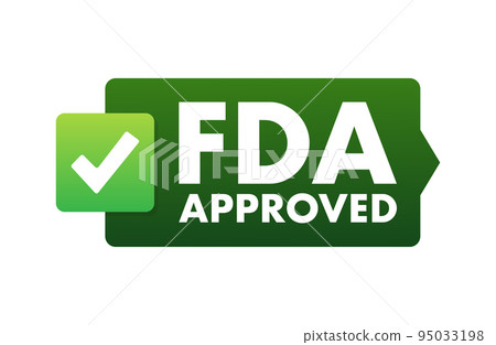 FDA approved grunge rubber stamp on white background. Vector illustration. FDA approved grunge rubber stamp on white background. Vector illustration. 95033198