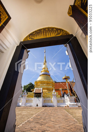 Wat Pong Sanook Temple. A landmark to visit in Lampang province, Northern of Thailand Wat Pong Sanook Temple. A landmark to visit in Lampang province, Northern of Thailand 95033225