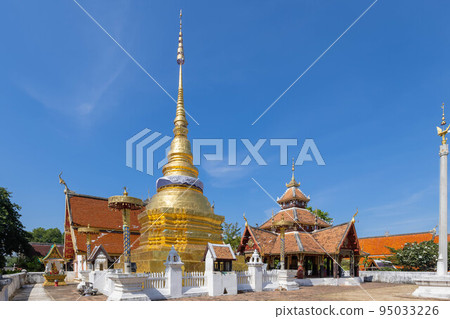 Wat Pong Sanook Temple. A landmark to visit in Lampang province, Northern of Thailand Wat Pong Sanook Temple. A landmark to visit in Lampang province, Northern of Thailand 95033226