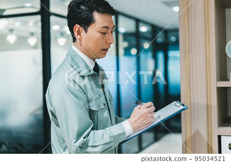 檢查 打勾 支票 95034521