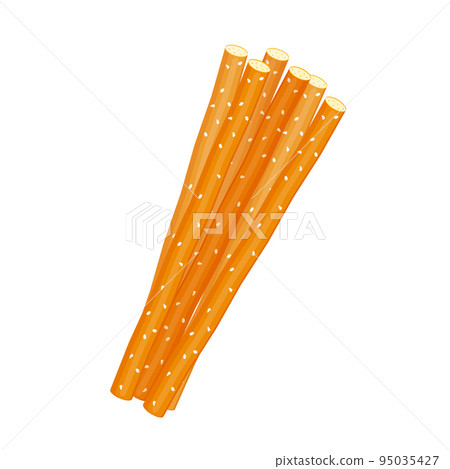 Salty sticks. Beer snack. Dry baked goods. Salty sticks. Beer snack. Dry baked goods. 95035427