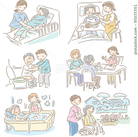 家庭護理和護理的景觀 95035501