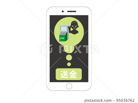 Remittance transfer fraud smartphone Remittance transfer fraud smartphone 95036762