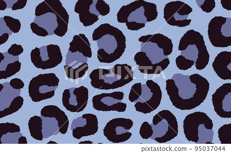 Abstract modern leopard seamless pattern. Animals trendy background. Color decorative vector stock illustration for print, card, postcard, fabric, textile. Modern ornament of stylized skin 95037044