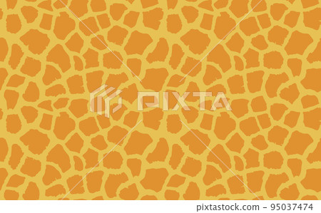 Abstract modern giraffe seamless pattern. Animals trendy background. Colorful decorative vector stock illustration for print, card, postcard, fabric, textile. Modern ornament of stylized skin 95037474