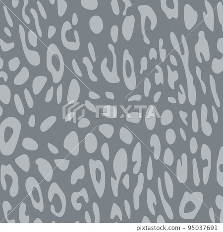 Abstract modern leopard seamless pattern. Animals trendy background. Color decorative vector stock illustration for print, card, postcard, fabric, textile. Modern ornament of stylized skin 95037691