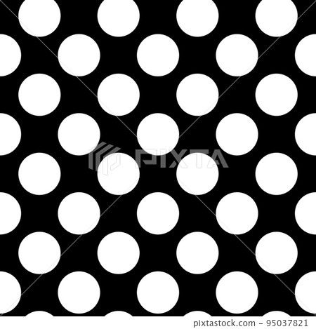 Abstract fashion monochrome polka dots background. Black and white seamless pattern with textured circles. Template design for invitation, poster, card, flyer, banner, textile, fabric. Halftone card Abstract fashion monochrome polka dots background. Black and white seamless pattern with textured circles. Template design for invitation, poster, card, flyer, banner, textile, fabric. Halftone card 95037821