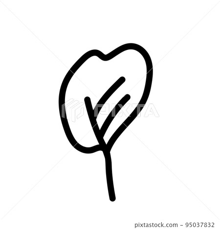 Black and white template tree icon. Vector symbol sign isolated on white background. Trees flat line icons set. Plants, landscape design. Business idea concept Black and white template tree icon. Vector symbol sign isolated on white background. Trees flat line icons set. Plants, landscape design. Business idea concept 95037832