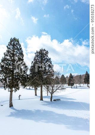 雪景（小山海岸） 95038273