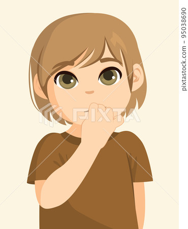 Kid Biting Nails Kid Biting Nails 95038690