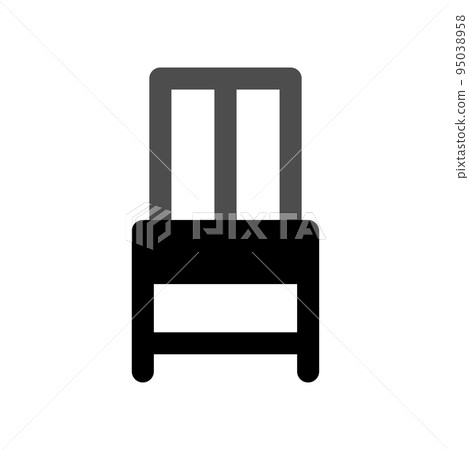 Illustration Vector Graphic of Chair icon 95038958