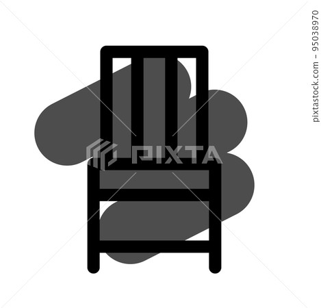 Illustration Vector Graphic of Chair icon 95038970
