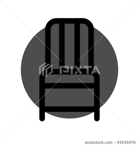Illustration Vector Graphic of Chair icon 95038976