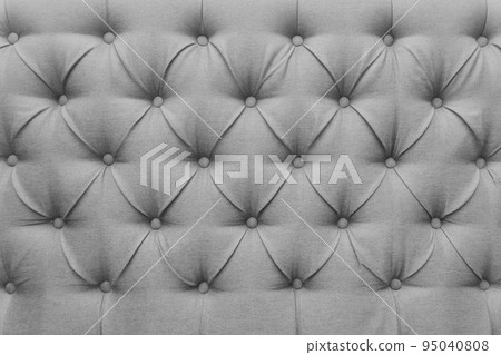 Grey leather upholstery sofa pattern button design furniture style decor texture background decoration vintage gray abstract Grey leather upholstery sofa pattern button design furniture style decor texture background decoration vintage gray abstract 95040808