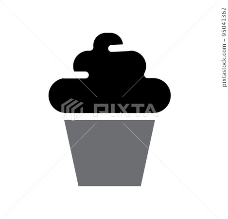 Illustration Vector Graphic of Cupcake icon 95041362