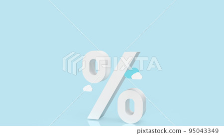 The percent symbol for interest rate or tax concept 3d rendering The percent symbol for interest rate or tax concept 3d rendering 95043349