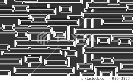 4k background material metaverse virtual space monochrome black white balck white virtual space 95043533