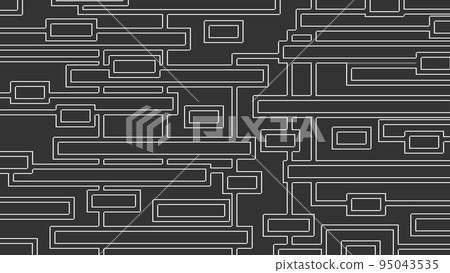 4k background material metaverse virtual space monochrome black white balck white virtual space 95043535