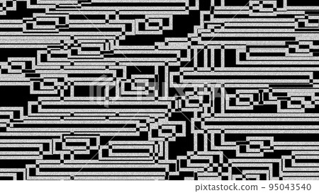 4k background material metaverse virtual space monochrome black white balck white virtual space 95043540